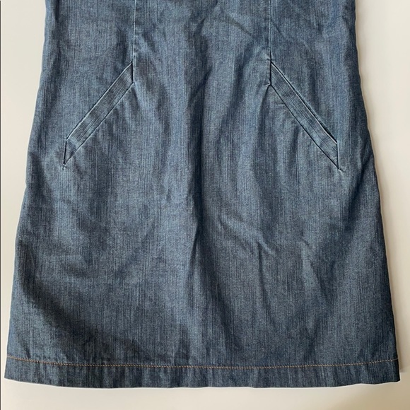 Boden Denim Shift Dress Size 4 Regular - Picture 3 of 7
